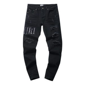 ??Amiri Distressed Patchwork Jeans (Multi Wash)?