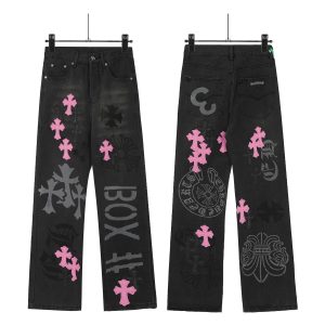 ChromeHeart Cross Denim Pants