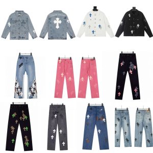 Street Loose Washed Denim Pants Graphite