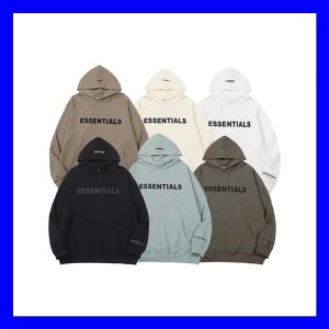 Oversized Cotton Hoodie in Charcoal