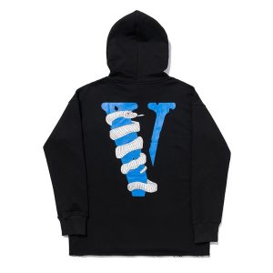 Hoodie with Snake Design
