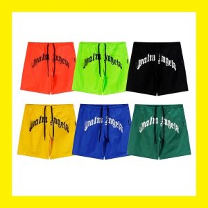 Palm Angels Logo Beach Shorts