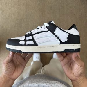 Bone Skeleton Sneakers Noir Blanc