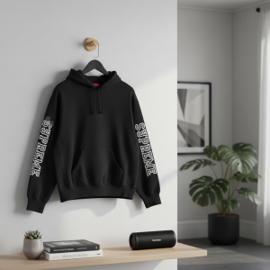 Nike Men’s Black Pullover Hoodie Sweatshirt