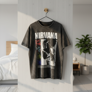Saint Michael Vintage Nirvana Graphic T-Shirt