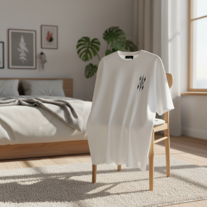 Amiri White Graphic Print Cotton T-Shirt