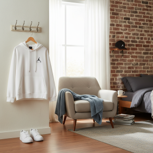 Nike Air Jordan Logo Pullover Hoodies for Men