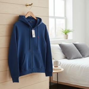 Ralph Lauren Polo Blue Zip Up Hoodie