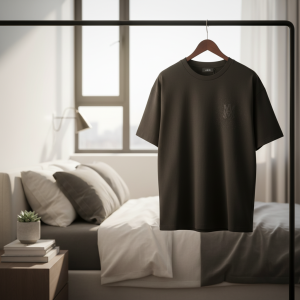 Amiri Black Cotton Logo Print T-Shirt