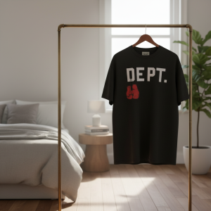 Gallery Dept Black Boxing Gloves Print T-Shirt