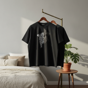 Enfants Riches Deprimes Black Pig Print T-Shirt