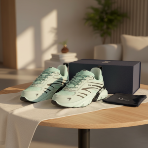 Dior B30 Mint Green Running Sneakers for Men