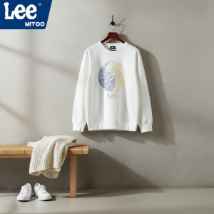 Lee Mitoo Unisex Thick Fleece Graphic Sweatshirt