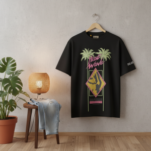 Gallery Dept Heat Wave Black Graphic T-Shirt