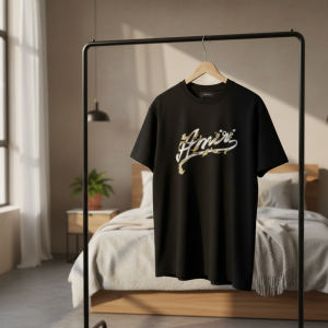 Amiri Graphic Print Cotton Casual T-Shirt Tops