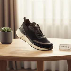 Ecco Black Running Sneakers Men Lightweight Shoes