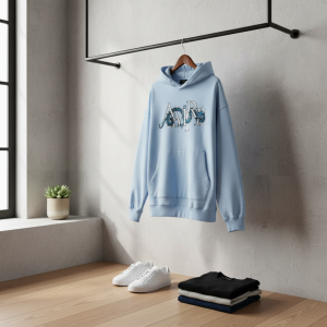 Amiri Dragon Print Casual Hoodie Sweater Unisex Fashion Pullover