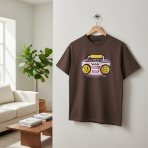 Drew House Brown Boombox Graphic Unisex T-Shirt