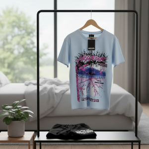 Hellstar Graphic Streetwear T-Shirt and Shorts Set