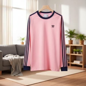 Adidas Pink Long Sleeve Sports T-Shirt