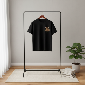 Louis Vuitton Black Casual Logo Print T-Shirt