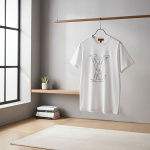 Louis Vuitton White Graphic Cotton T-Shirt