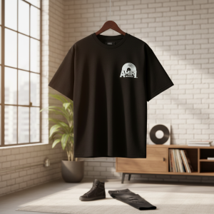 Amiri Records Black Graphic Print T-Shirt