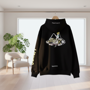 Chrome Hearts Sex Records Graphic Black Hoodie