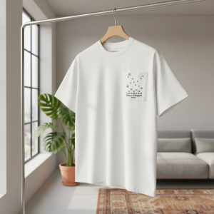 Maison Margiela White Cotton Logo Print T-Shirt