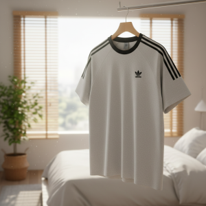 Adidas Trefoil Gray Casual Sports T-Shirt