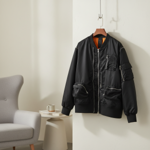 Broken Planet Black Bomber Jacket Mens Fashion