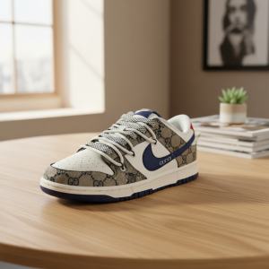 Nike Gucci Low Top Sneakers Blue White