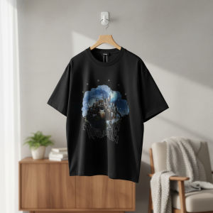 WE11DONE Black Graphic Print Short Sleeve T-Shirt