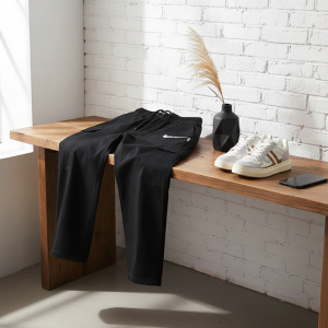 Nike Casual Loose Fit Black Pants