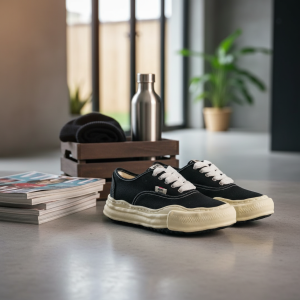 Maison Mihara Yasuhiro MMY Canvas Low Top Sneakers