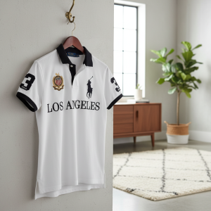 Ralph Lauren Los Angeles Polo Shirt White Men’s