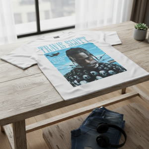 Saint Michael Graphic Streetwear Cotton T-Shirt White