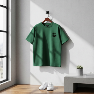 Stussy Dice Graphic Green Streetwear T-Shirt