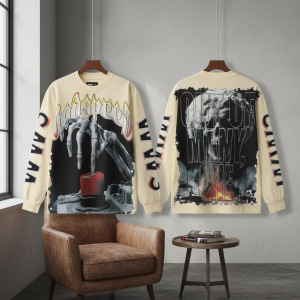 GOD SPEED Graphic Streetwear Long Sleeve T-Shirt Men