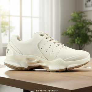 Ecco White Leather Casual Sneakers for Women 35-40