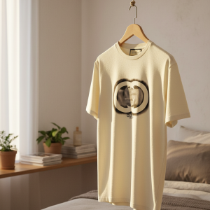 Gucci Men’s Oversized Graphic Logo Cotton T-Shirt