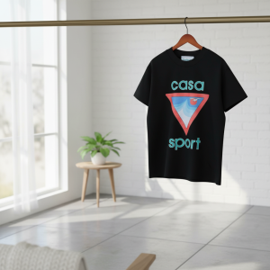 Casa Sport Black Graphic Print T-Shirt
