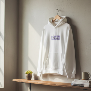 Supreme Box Logo White Hoodie Pullover Sweatshirt