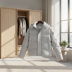 Trapstar Grey Puffer Jacket Winter Coat