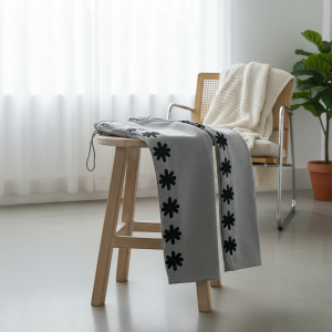 Lostshdws Grey Flower Print Casual Sweatpants