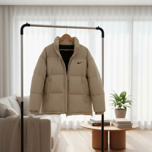 Nike Winter Puffer Jacket Warm Beige Outerwear