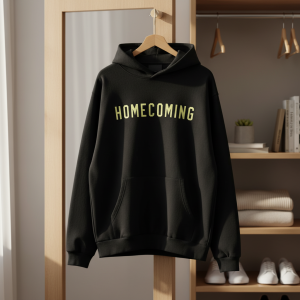 Essentials Homecoming Black Hoodie Sweatshirt for Men Women