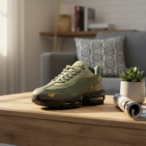 Nike Air Max 95 Olive Green Running Shoes