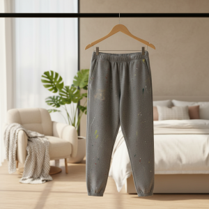 Gallery Dept Gray Paint Splatter Sweatpants