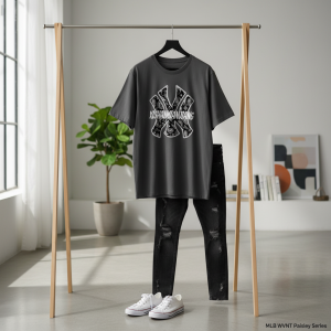 MLB Paisley Graphic Streetwear T-Shirt